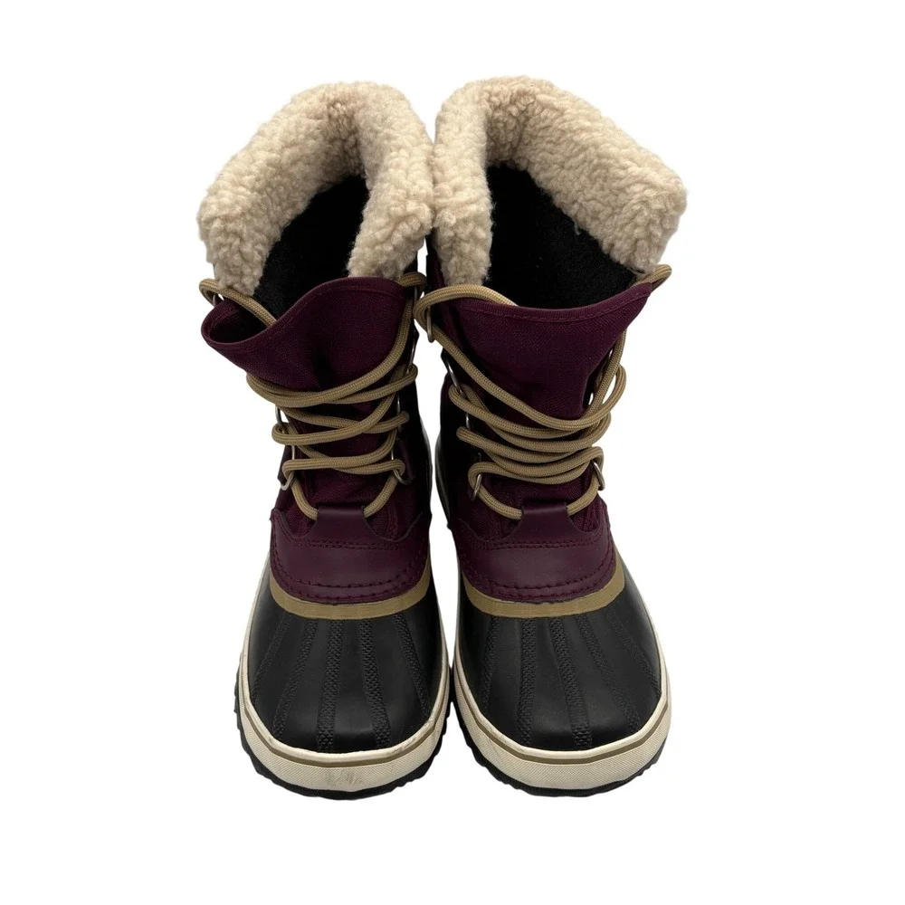 Sorel Winter Carnival Snow Boots Womens 6.5 Excellent Waterproof Insulated